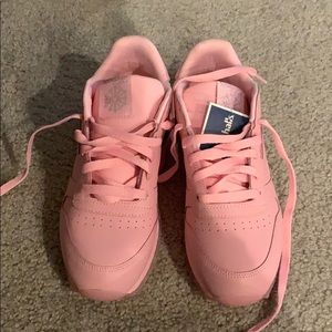 Brand new pink Reebok classics.